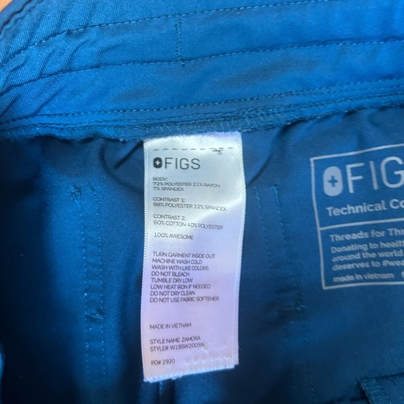 Figs Blue and Orange Joggers for Casual Comfort - Picture 9 of 14